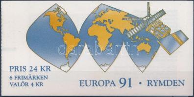1991 Europa CEPT: Űrkutatás bélyegfüzet Mi MH 159