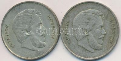 1947. 5Ft Ag "Kossuth" (2x) T:2-,3