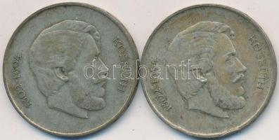 1947. 5Ft Ag "Kossuth" (2x) T:2-,3