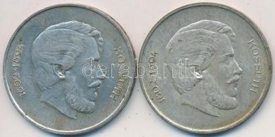 1947. 5Ft Ag "Kossuth" (2x) T:2-,3