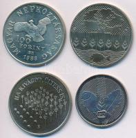 1983. 20Ft "FAO" + 100Ft "FAO" + 100Ft "Simon Bolivár" + 1984. 100Ft &...