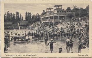 Budapest III. Csillaghegyi gyógy- és strandfürdő, sportuszoda (EK)