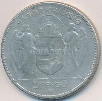 1930. 5P Ag "Horthy jobbra" T:3 Adamo P8