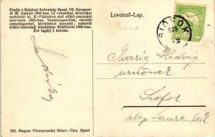 Balatonfüred, Grand Hotel, Wild Péter étterme; kiadja a Balatoni Szövetség