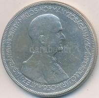 1930. 5P Ag "Horthy jobbra" T:3
Adamo P8