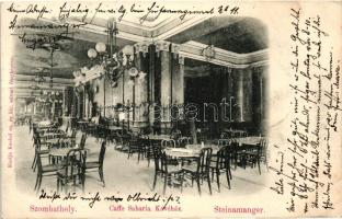 Szombathely, Steinamanger; Caffé Sabaria kávéház; kiadja Knebel