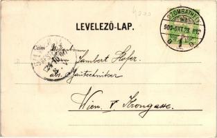 Szombathely, Steinamanger; Caffé Sabaria kávéház; kiadja Knebel