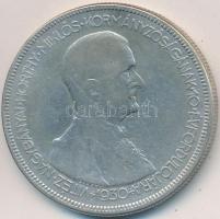 1930. 5P Ag "Horthy jobbra" T:3
Adamo P8