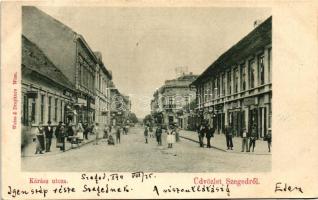 1899 Szeged, Kárász utca; kiadja Weiss & Dreykurs