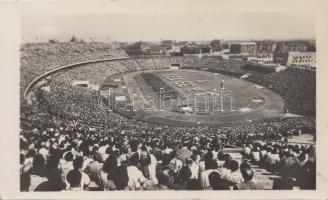 1955 Budapest XIV. Népstadion, Képzőművészeti Alap kiadása, So. Stpl