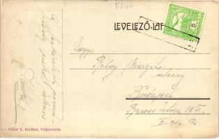 1905 Csíkmadéfalva, Emlékszobor avatás; Vákár L. kiadása / Siculicidium, Székely memorial inaugurati...