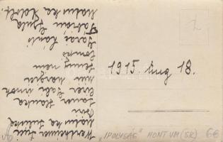 1915 Ipolyság, kórház, nővérek, katona, csoportkép / hospital, nurses, soldier, photo (EK)