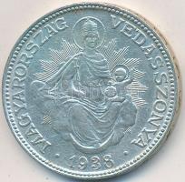 1938. 2P Ag "Madonna" T:2,2-
Adamo P7