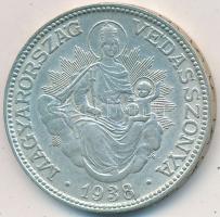 1938. 2P Ag "Madonna" T:2,2-
Adamo P7