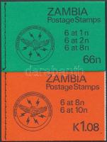1981 Hagyományos életmód 2 db bélyegfüzet Mi 249, 250, 252, 253