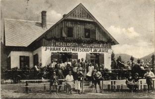 Kreuth, Johann Gasthwirtschaft "Jagasitz" Photo und Verlag von A. Jelenz / inn, alpine restaurant