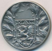 1938. "Magyar Athletikai Club 1875" jelzett Ag emlékérem "LE (Ludvig Ede)" beüté...