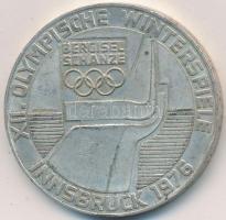 Ausztria 1976. 100Sch Ag "Innsbruck - XII. téli olimpia / Lesikló sánc" T:2 
Austria 1976....