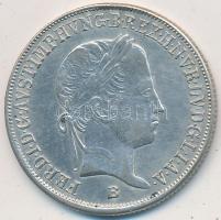 1845B 20kr Ag "V. Ferdinánd" T:2,2-
Huszár: 2018, Unger III.:1419
