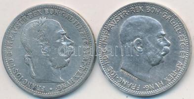 Ausztria 1893-1915. 1K Ag "Ferenc József" T:2,2-,3
Austria 1893-1915. 1 Corona Ag "Fr...