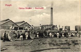 Ploiesti, Ploesti; Fabrica Romana - Americana / Romanian-American oil production plant (EB)