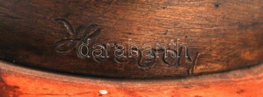 Horvay János: (1873-1944): Éva. Bronz, jelzett, márvány talapzaton, m:54 cm