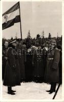 1939 Uzsok, Magyar-lengyel baráti találkozás a visszafoglalt ezer éves határon / Hungarian-Polish meeting near the border