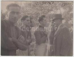 1940 Kecskemét football meccs fotó 12x9 cm