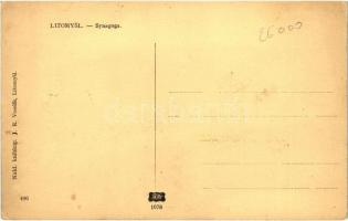 Litomysl, Synagoga; Nakl. J. R. Veselík / synagogue (EK)