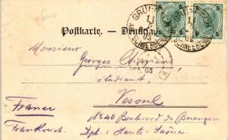 Grünbach an der Schneebergbahn, Franz Stickler's Gasthaus 'zur Ruine Schrattensteim' ...