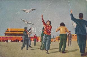 7 db kínai motívum lap / 7 Chinese motive cards