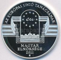 2011. 3000Ft Ag "Az Európai Unió Tanácsának magyar elnöksége" tanúsítvánnyal T:PP