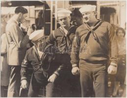 cca 1930 Stan és Pan filmfotó / Stan Laurel and Oliver Hardy photo 25x20 cm