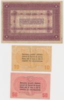 Olaszország/Velence/osztrák-magyar megszállás 1918. 10c + 50c + 1L T:III
Italy/Venice/Austro-Hungari...