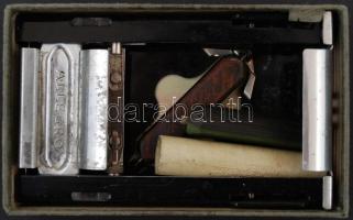 cca 1940 svájci Allegro Mod. L. penge élező készlet eredeti dobozban, leírással