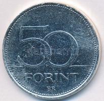 DN "Nagy Magyarok / Mátyás király" multicolor emlékérme sorozat 50Ft ezüstözött Cu-Ni tanú...