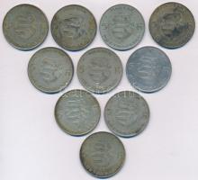 1947. 5Ft Ag "Kossuth" (10x) T:2-,3