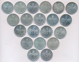 1992-1994. 200Ft Ag "MNB", "Deák" (20x) T:2,2-