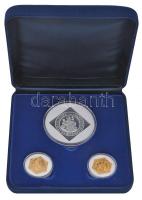 DN "Bethlen Gábor - dupla tallér csegely 1627" ezüstözött Cu-Ni emlékérem (40x40mm) + &quo...