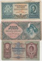 30db-os vegyes magyar pengő bankjegy tétel T:vegyes