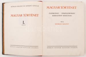 Hóman Bálint - Szekfű Gyula: Magyar történet. I.-VIII. kötet. Teljes! Tárgymutatóval együtt. Első ki...