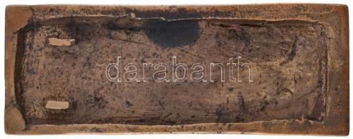 R. Törley Mária (1950-) 2002. "Árpád-házi Szent Erzsébet" Br plakett (145x55mm) T:2