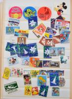 kb 400 darabos modern levélzáró gyűjtemény berakóban