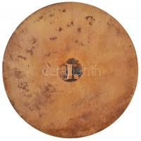 1989. "Kecskemét Hírös Napok" nagyméretű Br plakett (120mm) T:2