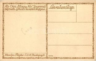 'Az Iparművészeti Iskola levelezőlapjai' Ungarische Werkstätte no. 2015. kiadja Rigler Rt....