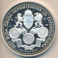 Kósa István (1953-) 1998. "Budapest / Pest, Buda, Óbuda Egyesítésének 125. évfordulója" Ag...