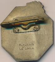 Svájc 1942. "Fribourg-i Hadsereg 6. Bajnoksága" Br jelvény. Szign.: Huguenin (26mm) T:2
Sw...