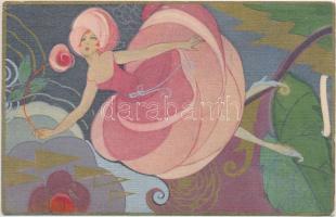 Italian art postcard, Ballerini & Fratini (EK)