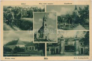 10 db RÉGI magyar, erdélyi és kárpátaljai városképes lap, vegyes minőségű / 10 old postcards from Hungary, Transylvania and Transcarpathia, mixed quality