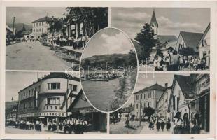 13 db RÉGI magyar, erdélyi, és kárpátaljai városképes lap, főként fekete-fehér lapok /
13 old postca...